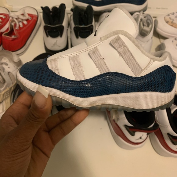 Jordan Shoes - Jordan navy blue snake skin 10c toddler boys Jordan Shoes - Jordan navy blue snake skin 10c toddler boys